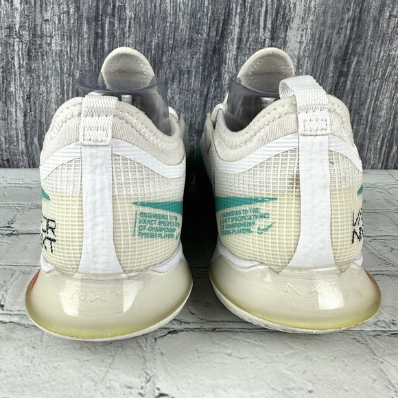 Nike React Vapor NXT White Washed Teal Habanero Women Size 8.5 - Picture 6 of 14